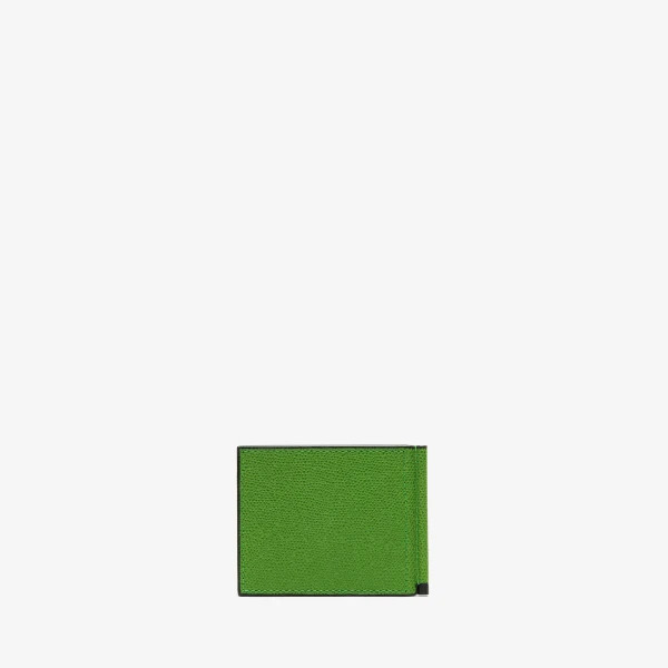 Valextra Simple Grip in Grass Green | Cases | Coveti