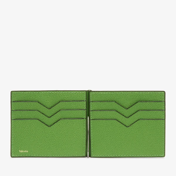 Valextra Simple Grip in Grass Green | Cases | Coveti