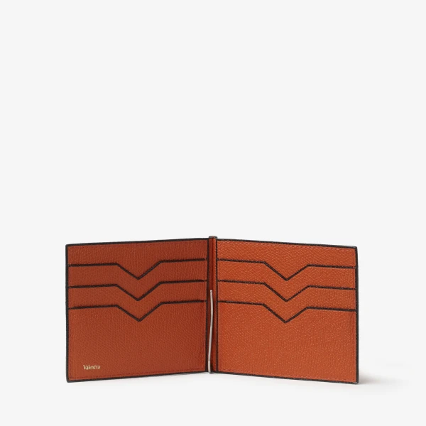 Valextra Simple Grip in Lobster Red | Cases | Coveti