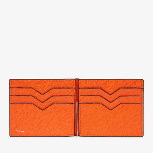 Valextra Simple Grip in Lobster Red | Cases | Coveti