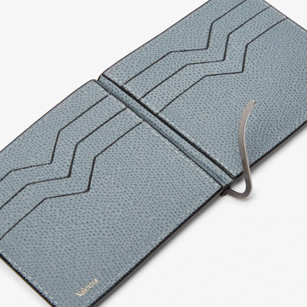 Valextra Simple Grip in Niagara Blue | Cases | Coveti