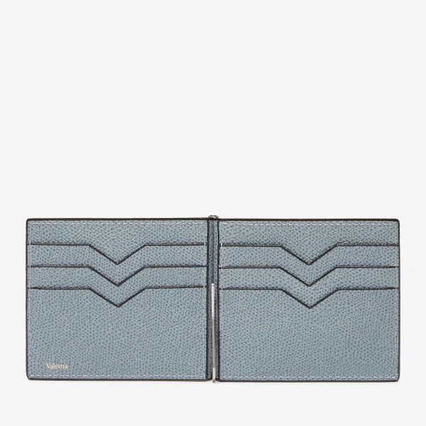 Valextra Simple Grip in Niagara Blue | Cases | Coveti