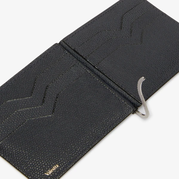 Valextra Simple Grip in Night Blue | Wallets & Purses | Coveti