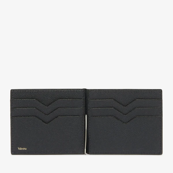 Valextra Simple Grip in Night Blue | Wallets & Purses | Coveti