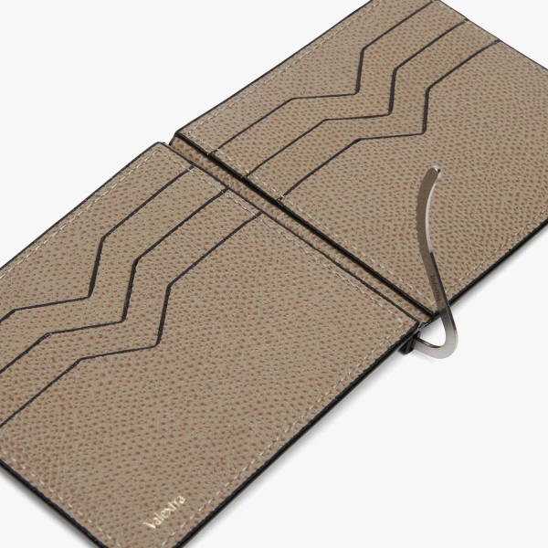 Valextra Simple Grip in Oyster Brown | Cases | Coveti