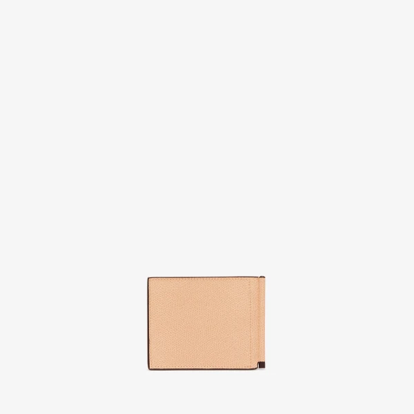 Valextra Simple Grip in Powder Pink | Wallets & Purses | Coveti