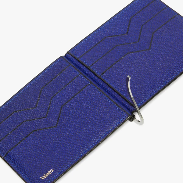 Valextra Simple Grip in Royal Blue | Cases | Coveti