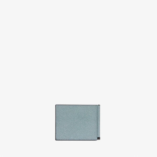 Valextra Simple Grip in Smokey Blue | Cases | Coveti
