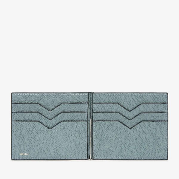 Valextra Simple Grip in Smokey Blue | Cases | Coveti
