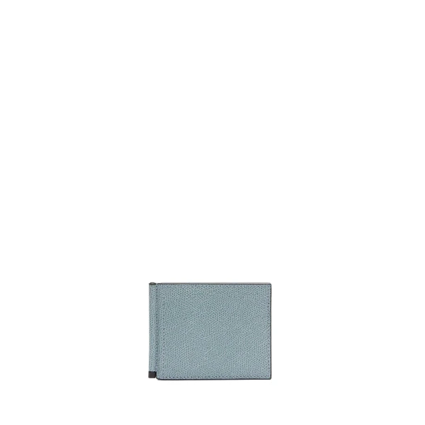 Valextra Simple Grip in Smokey Blue | Cases | Coveti