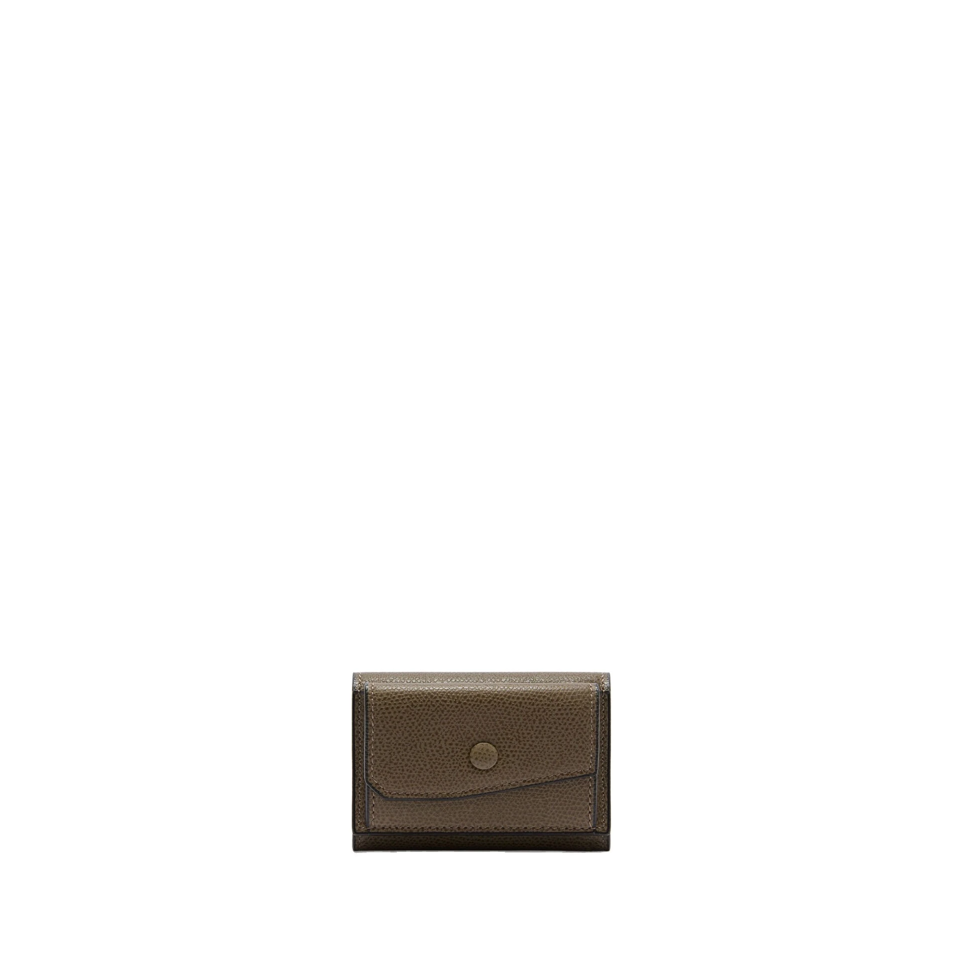 Valextra Small Wallet with Coin Holder in Brown Clay Valextra Small Wallet with Coin Holder in Brown Clay | Wallets & Purses | Coveti
