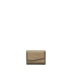 Valextra Small Wallet with Coin Holder in Oyster Brown | Wallets & Purses | Coveti