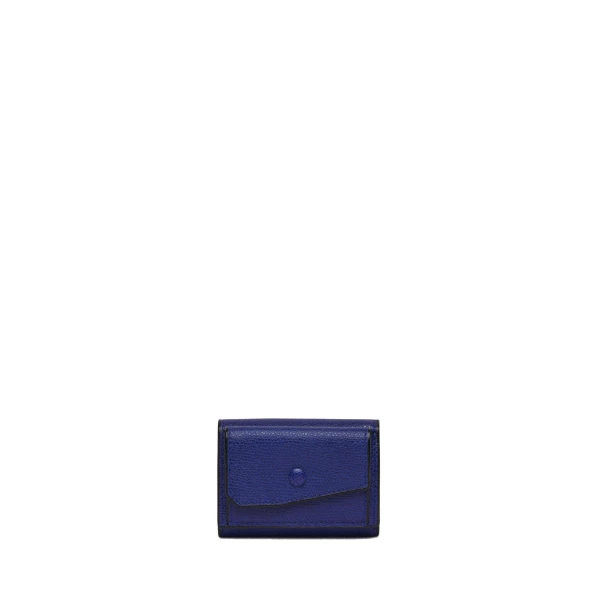 Small Wallet with Coin Holder in Royal Blue