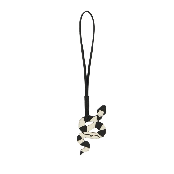 Snake Charm in Pergamena White and Black