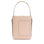 Valextra Soft Braided Bucket Mini Bag in Bonne Mine Pink | Bucket Bags | Coveti