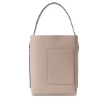 Valextra Soft Bucket Medium Bag in Nude Pink | Bucket Bags | Coveti