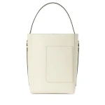 Valextra Soft Bucket Medium Bag in Pergamena White | Bucket Bags | Coveti
