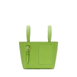 Valextra Soft Bucket Micro Bag in Apple Green | Bucket Bags | Coveti