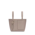 Valextra Soft Bucket Micro Bag in Nude Pink | Bucket Bags | Coveti