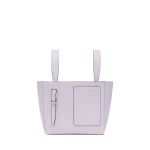 Valextra Soft Bucket Micro Bag in Wisteria Pink | Bucket Bags | Coveti