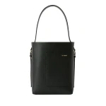 Valextra Soft Bucket Mini Bag in Black | Bucket Bags | Coveti