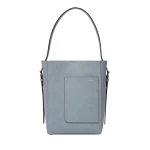 Valextra Soft Bucket Mini Bag in Niagara Blue | Bucket Bags | Coveti