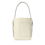 Valextra Soft Bucket Mini Bag in Pergamena White | Bucket Bags | Coveti