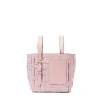 Valextra Soft Picnic Bucket Micro Bag in Peony Pink | Bucket Bags | Coveti