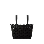 Valextra Soft Sportami Via Bucket Micro Bag in Black | Bucket Bags | Coveti