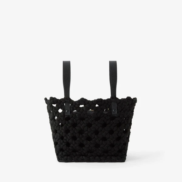 Valextra Soft Sportami Via Bucket Micro Bag in Black | Bucket Bags | Coveti