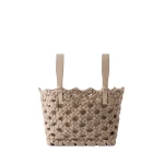 Valextra Soft Sportami Via Bucket Micro Bag in Nude Pink | Bucket Bags | Coveti