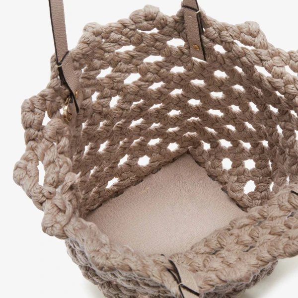 Valextra Sportami Via Shopping Bag in Nude Pink | Totes & Top-Handle Bags | Coveti