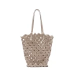 Valextra Sportami Via Shopping Bag in Nude Pink | Totes & Top-Handle Bags | Coveti