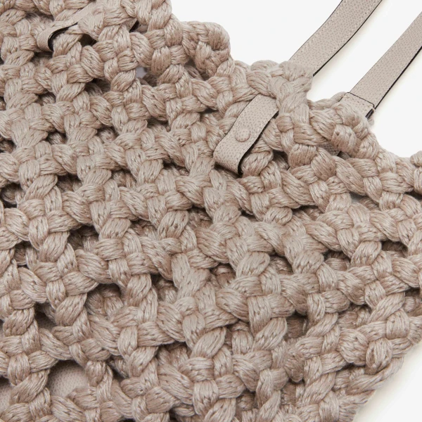 Valextra Sportami Via Shopping Bag in Nude Pink | Totes & Top-Handle Bags | Coveti
