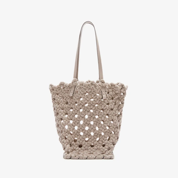 Valextra Sportami Via Shopping Bag in Nude Pink | Totes & Top-Handle Bags | Coveti