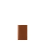 Valextra Sublime Card Case Onda in Chocolate Brown | Cases | Coveti