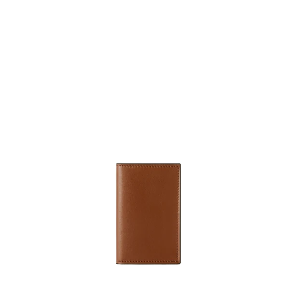 Sublime Card Case Onda in Chocolate Brown