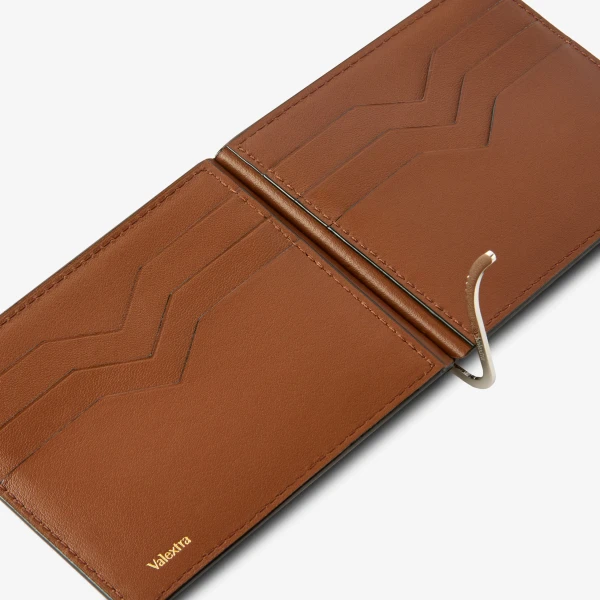 Valextra Sublime Simple Grip in Chocolate Brown | Cases | Coveti