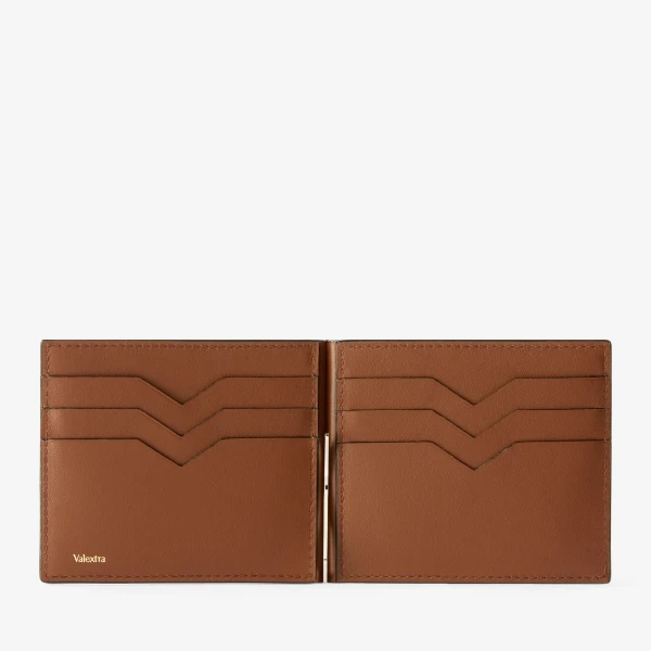 Valextra Sublime Simple Grip in Chocolate Brown | Cases | Coveti