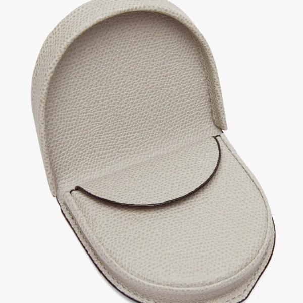Valextra Tallone Coin Purse in Ash Grey | Wallets & Purses | Coveti