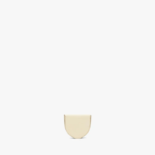 Valextra Tallone Coin Purse in Pergamena White | Wallets & Purses | Coveti
