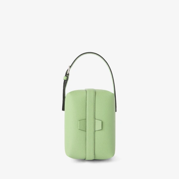 Valextra Tric Trac Bag in Aloe Green | Shoulder & Crossbody Bags | Coveti