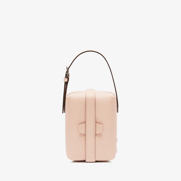 Valextra Tric Trac Bag in Bonne Mine Pink | Shoulder & Crossbody Bags | Coveti