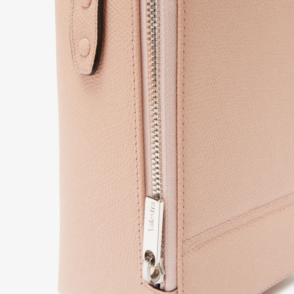 Valextra Tric Trac Bag in Bonne Mine Pink | Shoulder & Crossbody Bags | Coveti