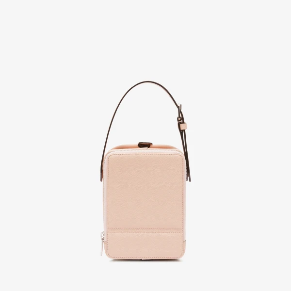 Valextra Tric Trac Bag in Bonne Mine Pink | Shoulder & Crossbody Bags | Coveti
