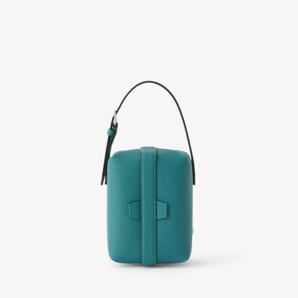 Valextra Tric Trac Bag in Bottle Green | Shoulder & Crossbody Bags | Coveti