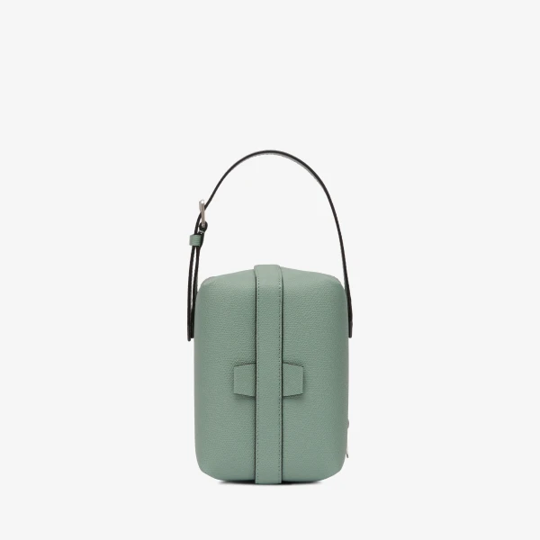 Valextra Tric Trac Bag in Eucalyptus Green | Shoulder & Crossbody Bags | Coveti