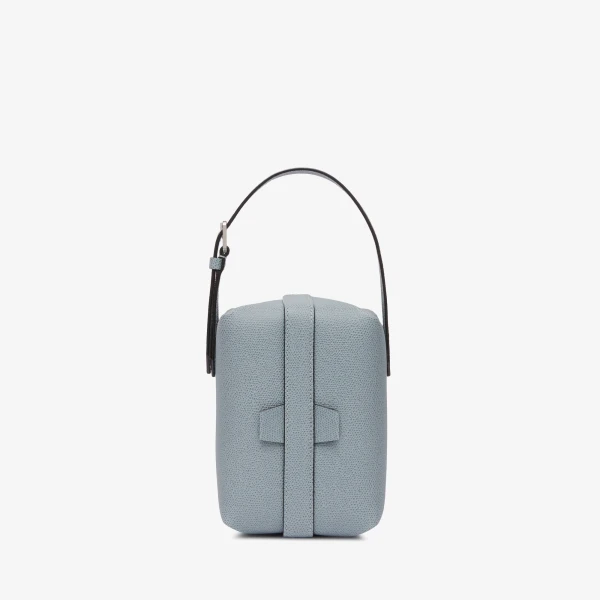 Valextra Tric Trac Bag in Niagara Blue | Shoulder & Crossbody Bags | Coveti