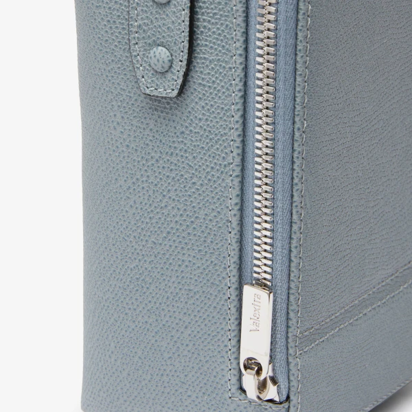 Valextra Tric Trac Bag in Niagara Blue | Shoulder & Crossbody Bags | Coveti