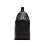 Valextra V-Line Core One Shoulder Backpack in Black | Men Bags | Coveti